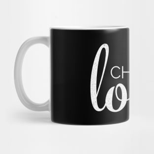 Choose Love with Red Heart Mug